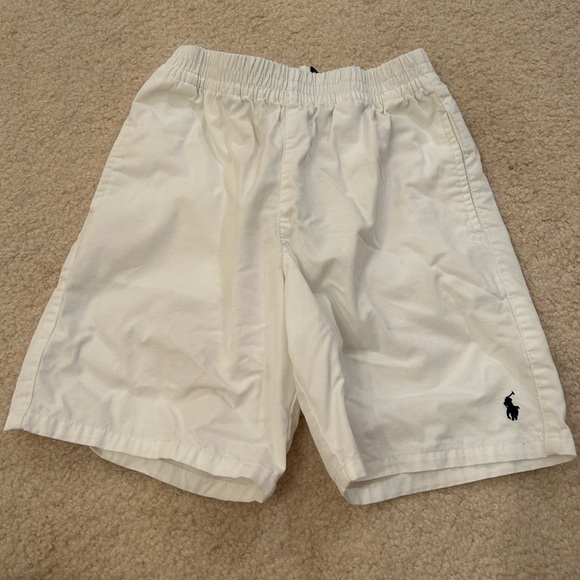 Polo Ralph Lauren White Shorts Size 6 - Picture 1 of 4
